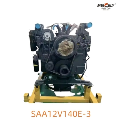 Komatsu SAA12V140E3 เครื่องยนต์ OEM สําหรับอุปกรณ์หนัก
