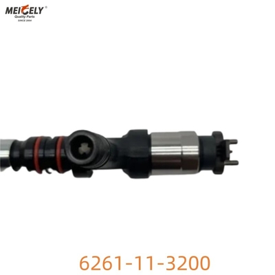 6261-11-3200 OEM Diesel Common Rail Fuel Injector For Komatsu
