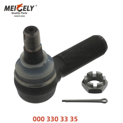 ปลายก้านผูกรถบรรทุกชิ้นส่วนรถยนต์ดั้งเดิม OEM 0003303335 0004600348 สำหรับรถบรรทุก