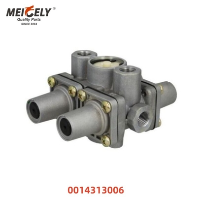 วาล์วป้องกันหลายวงจร OEM 0014313006 9347023000 สําหรับ Merecdes-Benz