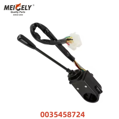 สวิตช์ไฟเลี้ยวแม่นยำ OEM 0035458724 สวิตช์รวมคอลัมน์พวงมาลัยสำหรับ Mercedes-Benz