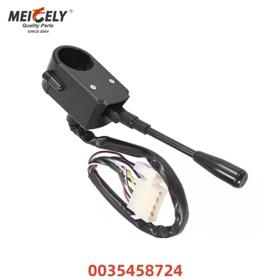 สวิตช์ไฟเลี้ยวแม่นยำ OEM 0035458724 สวิตช์รวมคอลัมน์พวงมาลัยสำหรับ Mercedes-Benz