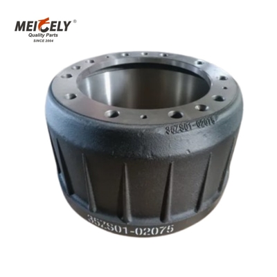 กลองเบรคหลัง 35ZS01-02075 พรีเมียมฟิตสําหรับรถบรรทุก Dongfeng