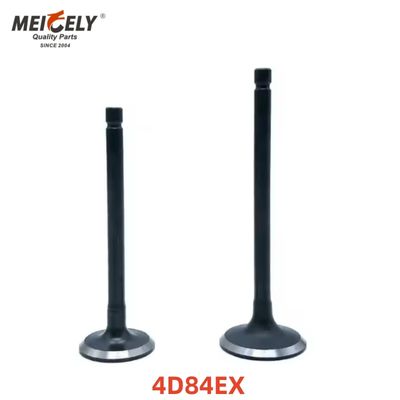 วาล์วเครื่องยนต์ที่มีคุณภาพสูง 4D84EX 4D84IN วาล์วเข้า วาล์วออก สําหรับเครื่องจักรกล