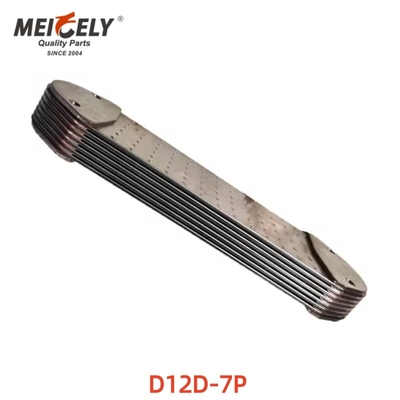 อะไหล่เครื่องขุดคุณภาพสูง เครื่องเย็นน้ํามันเครื่องยนต์ D12D-7P 20700516 20712461 20745961 1675774