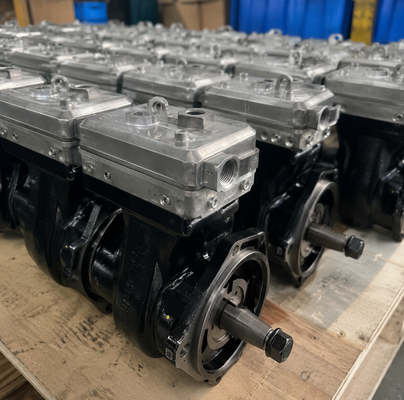OEM 9111535100 เครื่องบดอากาศกล่องเดียวแรงสําหรับระบบเบรครถบรรทุก MACK