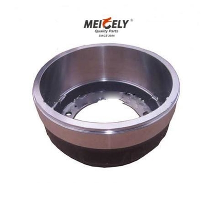 อะไหล่รถบรรทุกเรโนลต์สีดำดรัมเบรก 5000737459 420mmX210mm
