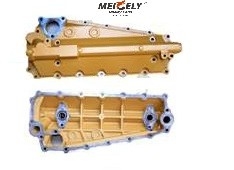 Komatsu ระบบทำความเย็นเครื่องยนต์ Oil Cooler Cover 6211-61-2123 S6D140