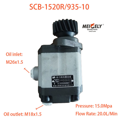 สิโนทรูค รถบรรทุกอะไหล่ SCB-1520R/935-10 ปั๊มเข็มขัด