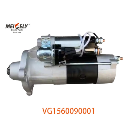 การประกอบเครื่องเริ่มเครื่องยนต์ VG1560090001 สําหรับรถบรรทุก Sinotruk HOWO VG156009007