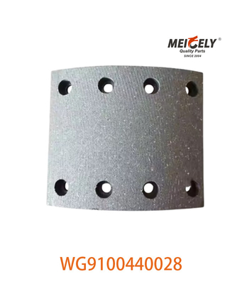 OEM WG9100440028 แผ่นเบรน WG9231342069 สําหรับรถบรรทุก Howo