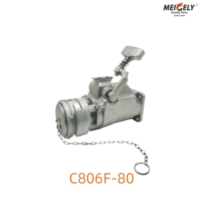 C806F-80 วาล์วระบายน้ําชนิดอุตสาหกรรมภารกิจหนัก สําหรับรถบรรทุกถัง