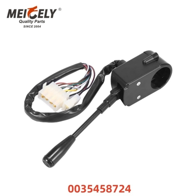 สวิตช์ไฟเลี้ยวแม่นยำ OEM 0035458724 สวิตช์รวมคอลัมน์พวงมาลัยสำหรับ Mercedes-Benz